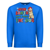 True Royal dear santa dont forget the dog Premium Sweatshirt - MaliasSmallBusiness