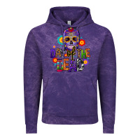 Cloud Purple day of the dead mexico Vintage Hoodie - CTS Tumbler Store