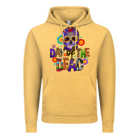 Vintage Mustard day of the dead mexico Vintage Hoodie - CTS Tumbler Store