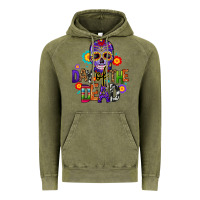 Vintage Olive day of the dead mexico Vintage Hoodie - CTS Tumbler Store