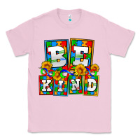 Bubblegum Pink bee kind autism Classic Tee - AdoDesignShop