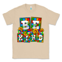 Mushroom bee kind autism Classic Tee - AdoDesignShop