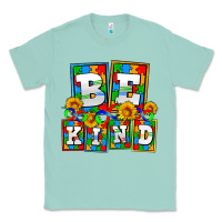 Seafoam bee kind autism Classic Tee - AdoDesignShop