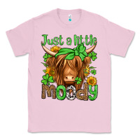 Bubblegum Pink just a little moody st patricks day Classic Tee - Jasminsmagicworld