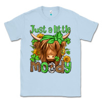 Dusty Blue just a little moody st patricks day Classic Tee - Jasminsmagicworld