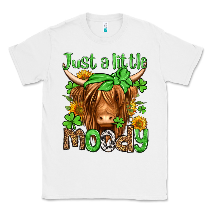 Just A Little Moody St Patricks Day Classic Tee by Jasminsmagicworld | Teevron