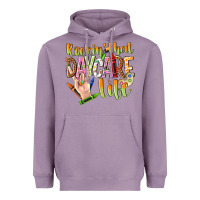 Lavender rockin that daycare life Heavyweight Hoodie - NancyCooperArtShop