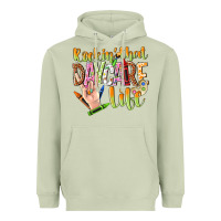 Matcha rockin that daycare life Heavyweight Hoodie - NancyCooperArtShop