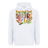 White rockin that daycare life Heavyweight Hoodie - NancyCooperArtShop