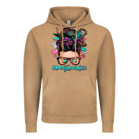 Small Business Messy Bun Vintage Hoodie | Teevron