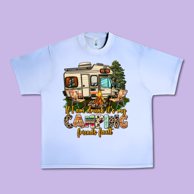 If I Am Drunk Its My Camping Friends Fault Urban Heavy Tee Designed By Adodesignshop