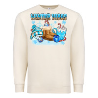 Sandshell winter vibes Premium Sweatshirt - MaliasSmallBusiness