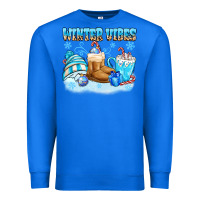 True Royal winter vibes Premium Sweatshirt - MaliasSmallBusiness