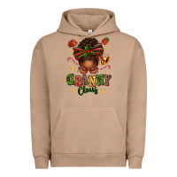 Pigment Burro granny claus afro messy bun Urban Hoodie - texasbilliewilder