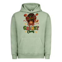Pigment Oil Green granny claus afro messy bun Urban Hoodie - texasbilliewilder