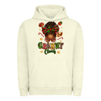 Pigment Pistachio granny claus afro messy bun Urban Hoodie - texasbilliewilder