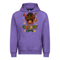 Tulip granny claus afro messy bun Urban Hoodie - texasbilliewilder