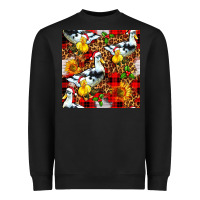 Christmas Leopard Duck Heavyweight Sweatshirt | Teevron