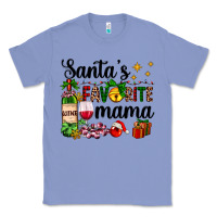 Colony Blue santa's favorite mama Classic Tee - AdoDesignShop