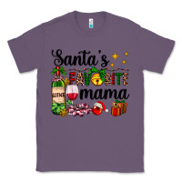 Lavender santa's favorite mama Classic Tee - AdoDesignShop