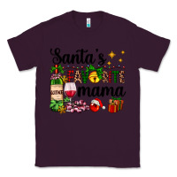 Plum santa's favorite mama Classic Tee - AdoDesignShop