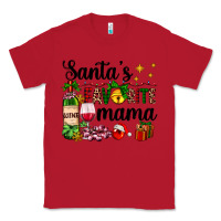 Red santa's favorite mama Classic Tee - AdoDesignShop