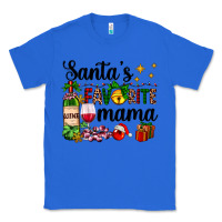 True Royal santa's favorite mama Classic Tee - AdoDesignShop