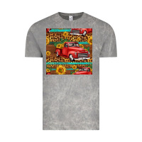Cloud Rock western farm truck seamless pattern Vintage Tee - HRA Design Shop