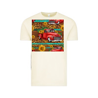 Vintage Arctic western farm truck seamless pattern Vintage Tee - HRA Design Shop