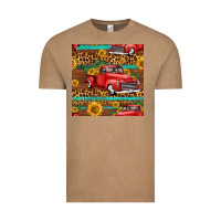 Vintage Coffee western farm truck seamless pattern Vintage Tee - HRA Design Shop