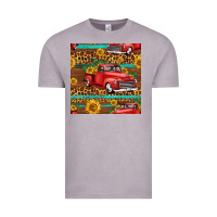 Vintage Zinc western farm truck seamless pattern Vintage Tee - HRA Design Shop