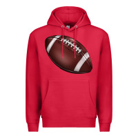 Cardinal football Premium Hoodie - BarkalooDesign