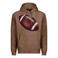 Chestnut football Premium Hoodie - BarkalooDesign