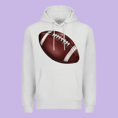 Football Premium Hoodie Designed By Barkaloodesign