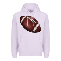 Lilac football Premium Hoodie - BarkalooDesign