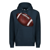 Navy football Premium Hoodie - BarkalooDesign