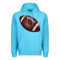 Ocean Blue football Premium Hoodie - BarkalooDesign
