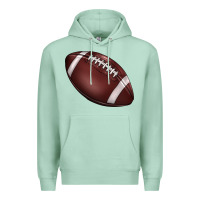 Seafoam football Premium Hoodie - BarkalooDesign