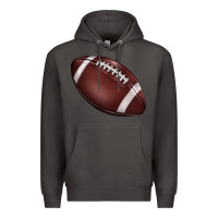 Smoke football Premium Hoodie - BarkalooDesign