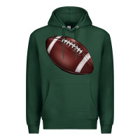 Sports Green football Premium Hoodie - BarkalooDesign