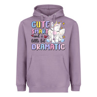 Lavender cute smart and a little bit dramatic Heavyweight Hoodie - MaliasSmallBusiness