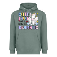 Sage cute smart and a little bit dramatic Heavyweight Hoodie - MaliasSmallBusiness