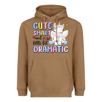 Toasted Coconut cute smart and a little bit dramatic Heavyweight Hoodie - MaliasSmallBusiness