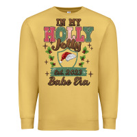 Antique Gold in my holly jolly babe era Premium Sweatshirt - MaliasSmallBusiness