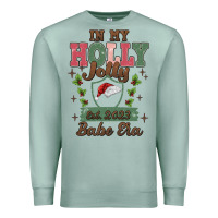 Seafoam in my holly jolly babe era Premium Sweatshirt - MaliasSmallBusiness