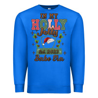 True Royal in my holly jolly babe era Premium Sweatshirt - MaliasSmallBusiness