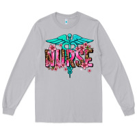 Moon Dust floral nurse Long Sleeve Tee - AdoDesignShop