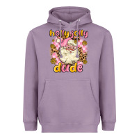 Lavender holly jolly dude Heavyweight Hoodie - MaliasSmallBusiness