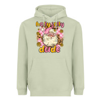 Holly Jolly Dude Heavyweight Hoodie | Teevron