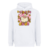 White holly jolly dude Heavyweight Hoodie - MaliasSmallBusiness
